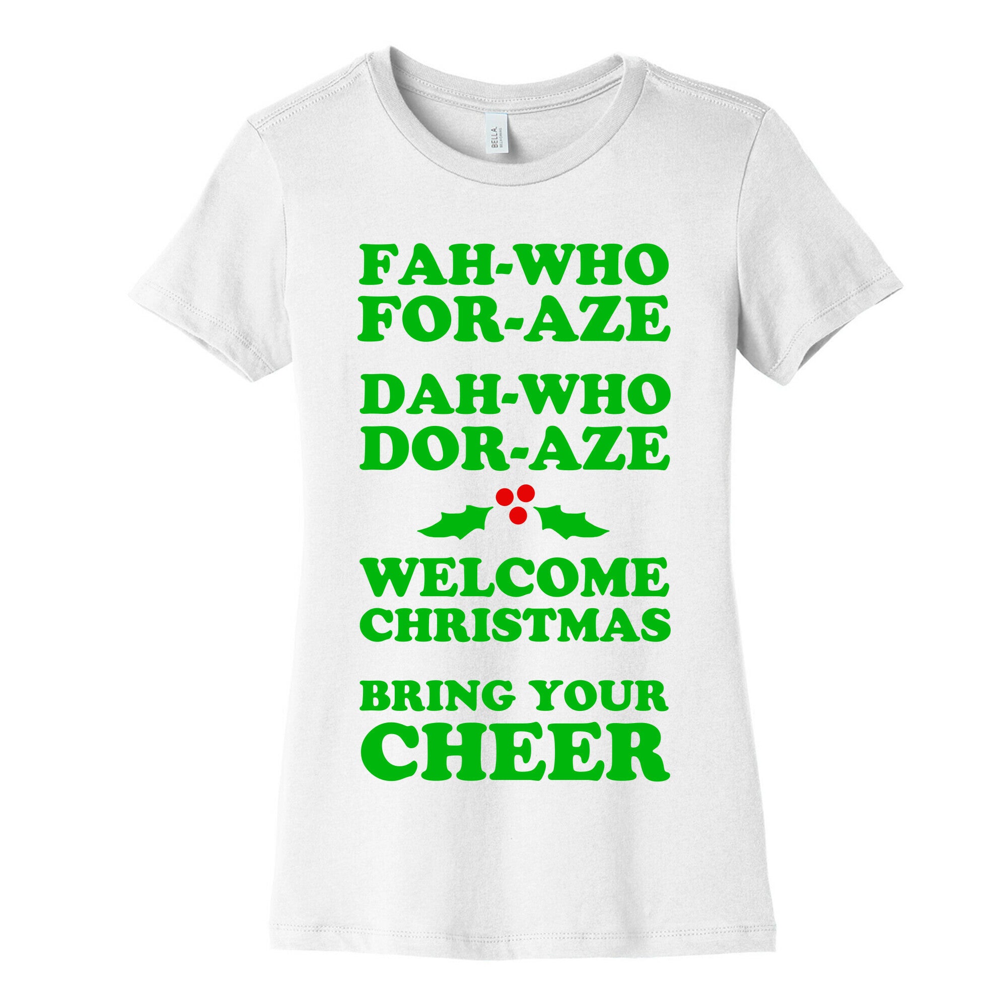 Fah-Who For-Aze Women's Cotton Tee
